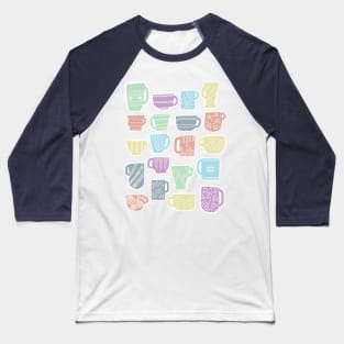 Pastel Tea Life Baseball T-Shirt
